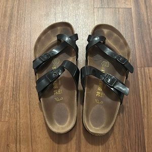 Birkenstock Mayari Black patent leather